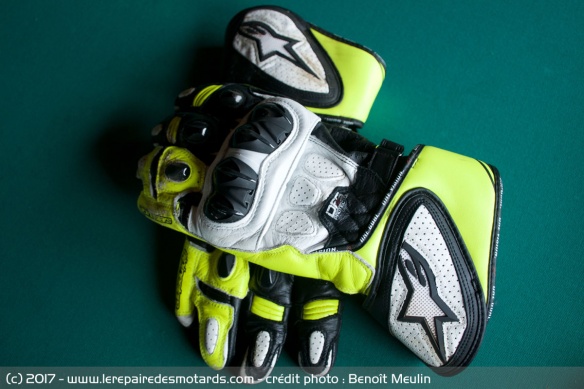 Crash Test des gants Alpinestars GP Plus R