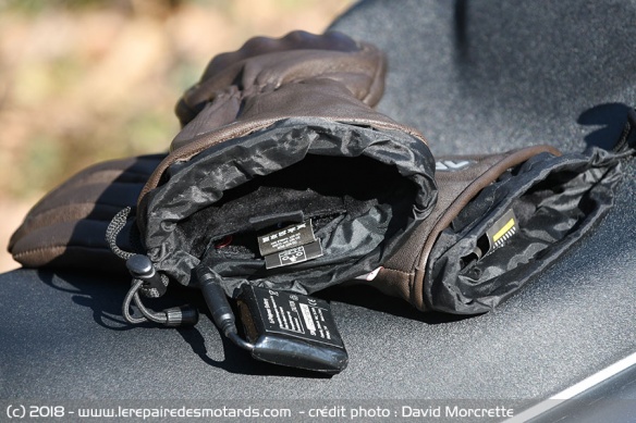 Batterie rechargeable des gants chauffants VQuattro Virago
