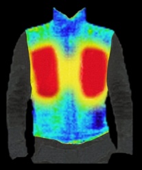 Image thermique Gilet chauffant Capit WarmMe