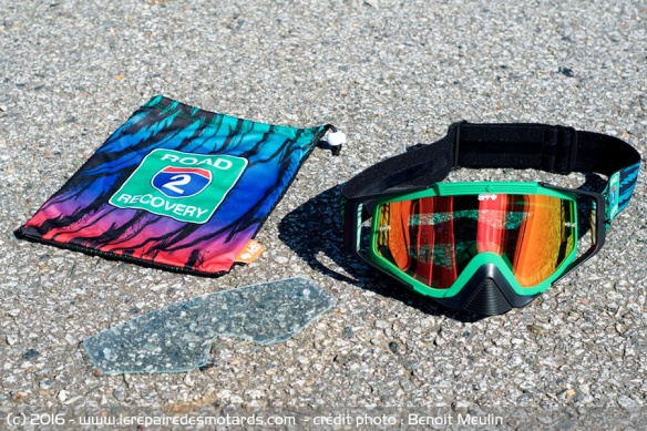 kit complet du masque TT Spy Optic Omen, 