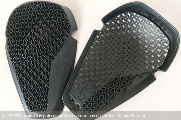 Les protections Nucleon Flex Plus sont très souples Les protections Nucleon Flex Plus sont très souples