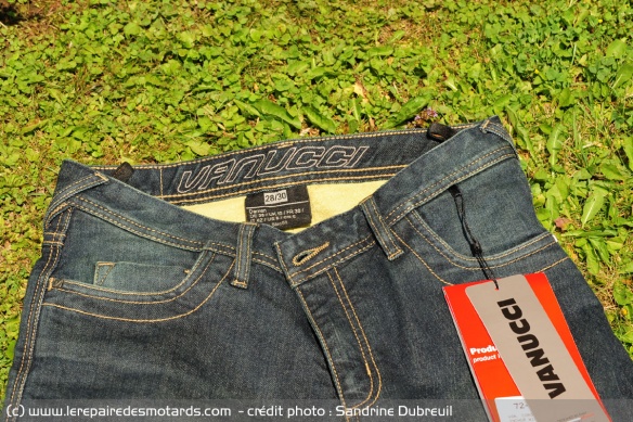 Taille à la ceinture jean Vanucci Cordura Denim