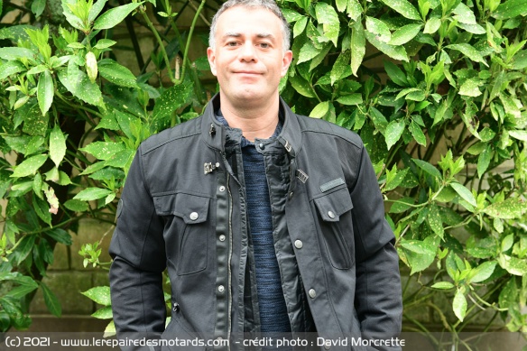 Veste textile baroudeur Ixon Exhaust