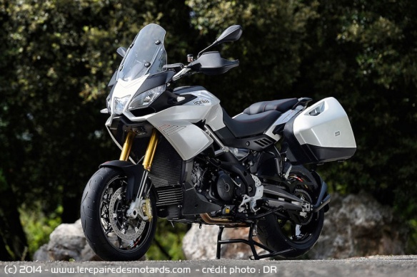 Essai Aprilia Caponord Travel Pack