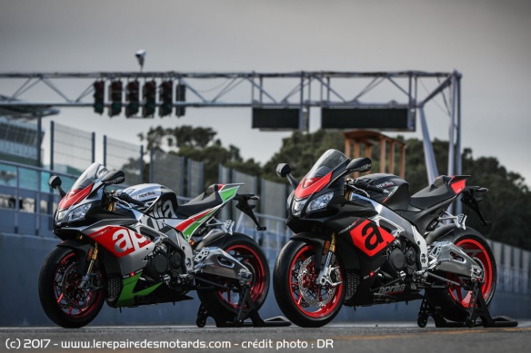 Les Aprilia RSV4 RF et RR