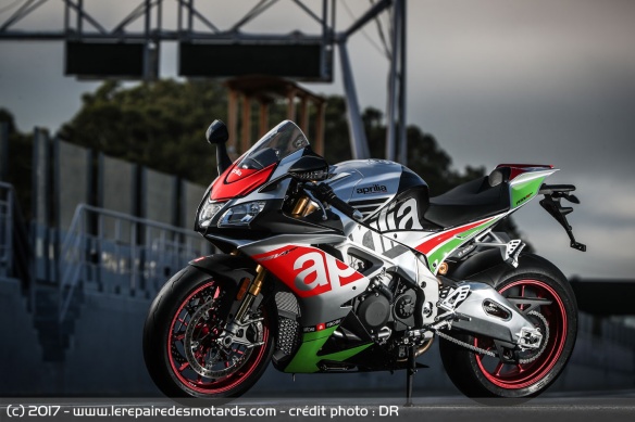 L'Aprilia RSV4 RF version 2017