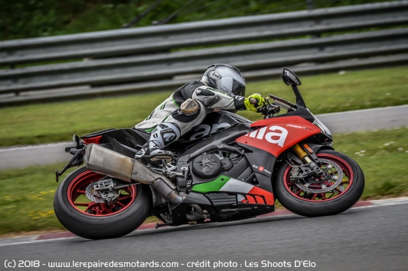 La RSV4 RF sur l'angle