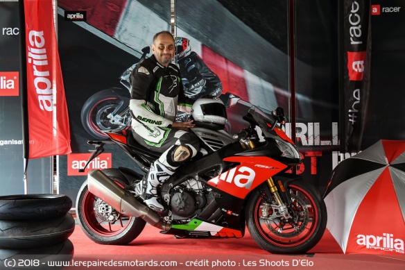 L'Aprilia RSV4 RF
