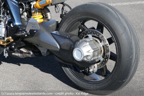 Le freinage combiné C-ABS de Honda a été conservé