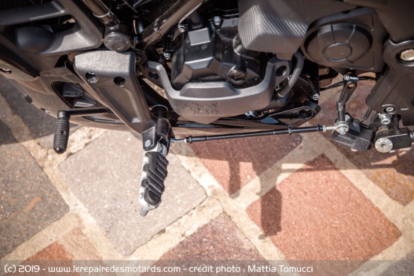 Le sélecteur de la Benelli 502C