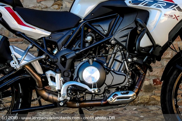 Moteur de la Benelli TRK 502 X