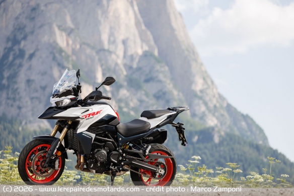 La Benelli TRK 902 Stradale est vendue 8.699 euros
