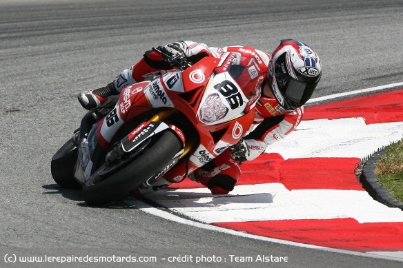 Ayrton Badovini sur la BB3 en WorldSBK