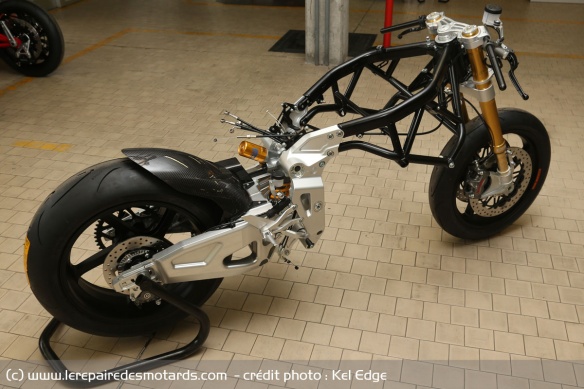 Bimota abandonne le cadre périmétrique en aluminium pour des tubes d'acier