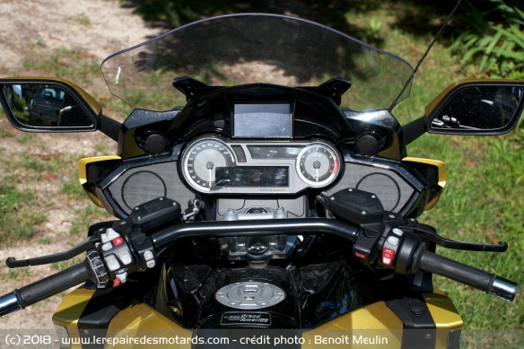 Instrumentation de la BMW K 1600 Grand America