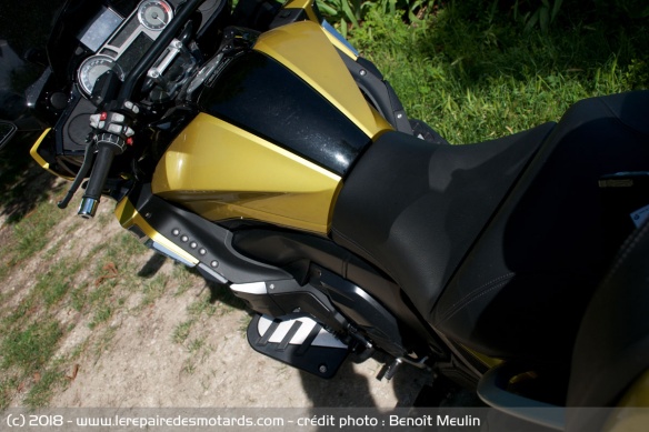 L'assise de la BMW K 1600 Grand America