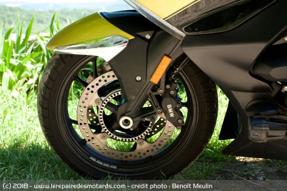 Frein avant de la BMW K 1600 Grand America