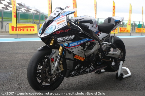 C'est sur cette moto que Kenny Foray a été sacré en FSBK cette année
