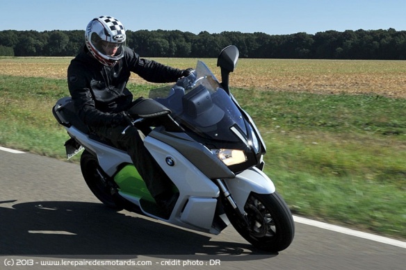 Essai scooter BMW C Evolution