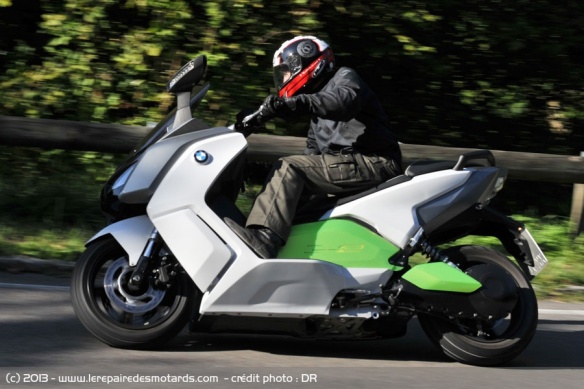 Essai scooter BMW C Evolution