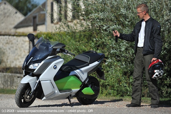 Essai scooter BMW C Evolution