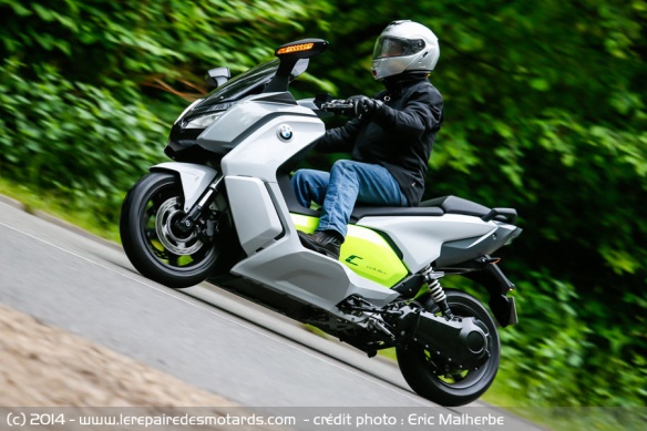 Essai scooter BMW C Evolution