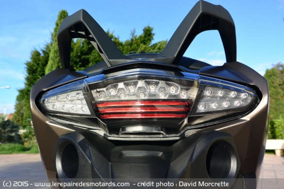 Feu arrière à LED du C650GT