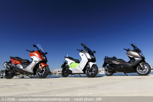 Gamme scooters BMW