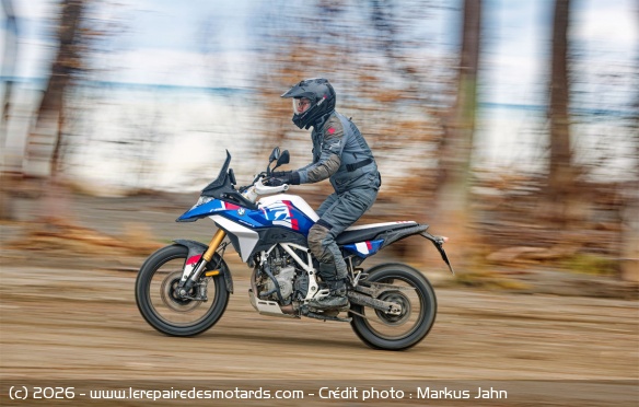 Essai du trail BMW F 450 GS Essai du trail BMW F 450 GS