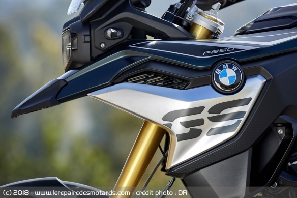Carénage de la BMW F850GS Exclusive