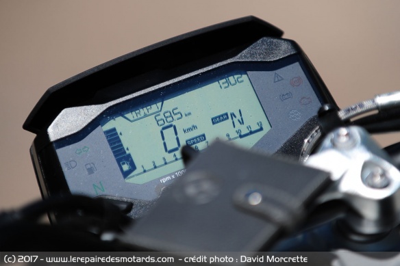 Compteur BMW G310R
