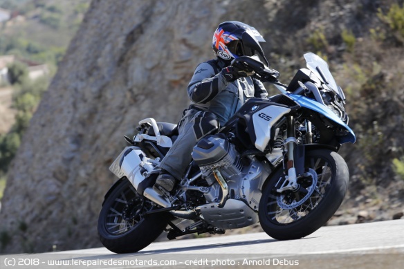 La BMW R 1250 GS sur route