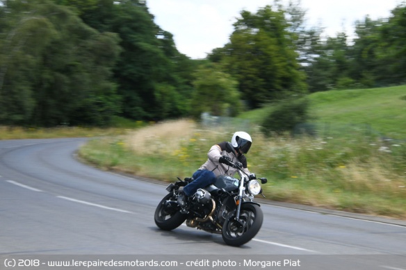 Essai de la BMW R nineT Pure sur route