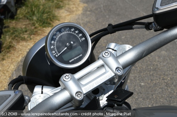 Compteur de la BMW R nineT Pure