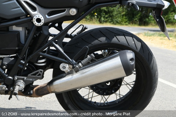 Silencieux de la BMW R nineT Pure