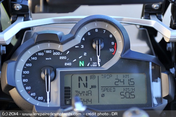 Compteur et tableau de bord BMW R 1200 GS Adventure