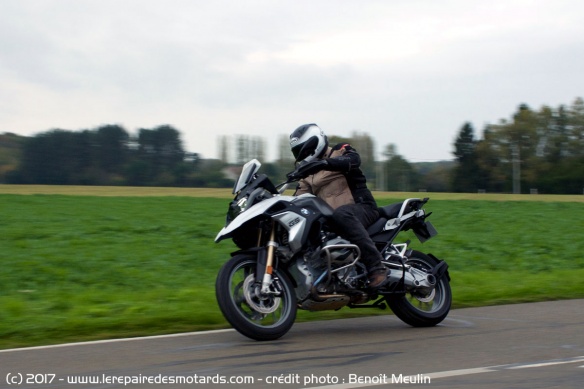 La BMW R 1200 GS sur route