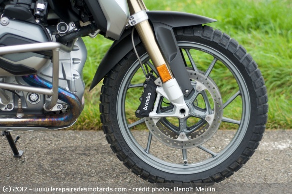 Roue-avant de la BMW R 1200 GS