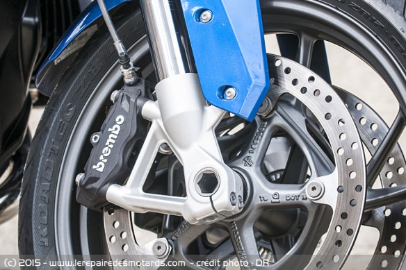 Etriers radiaux progressif pour la bmw r1200rs