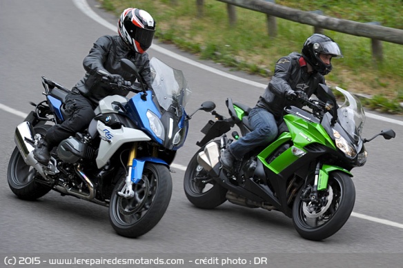 BMW R1200RS - KAWASAKI Z1000SX - Des Gt-sport élégantes et performantes