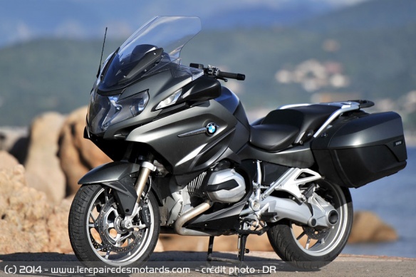 Vue avant gauche BMW R 1200 RT