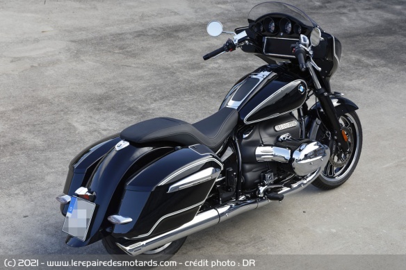 Longue et ramassé, la R18 B est bel et bien un Bagger
