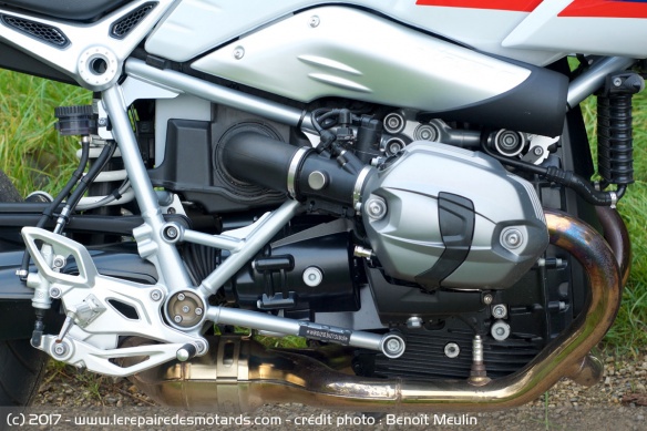 Moteur de la BMW R nineT Racer