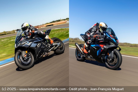 Essai comparatif des BMW S 1000 RR et M 1000 RR Essai comparatif des BMW S 1000 RR et M 1000 RR