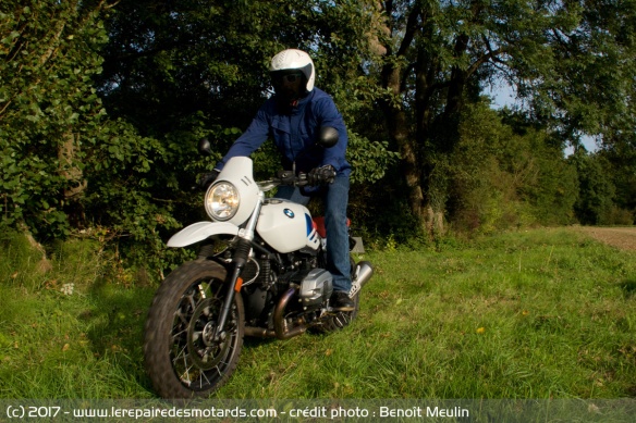 Essai de la BMW R nineT Urban G/S en hors piste