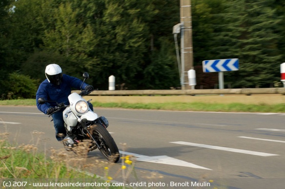 Essai de la BMW R nineT Urban G/S sur route