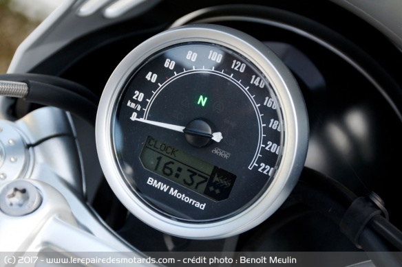 Compteur de la BMW R nineT Urban G/S