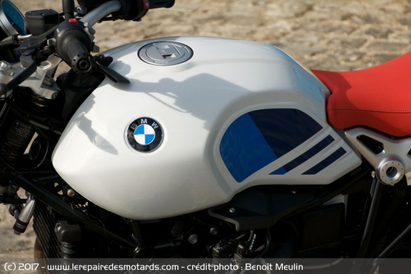 Réservoir de la BMW R nineT Urban G/S