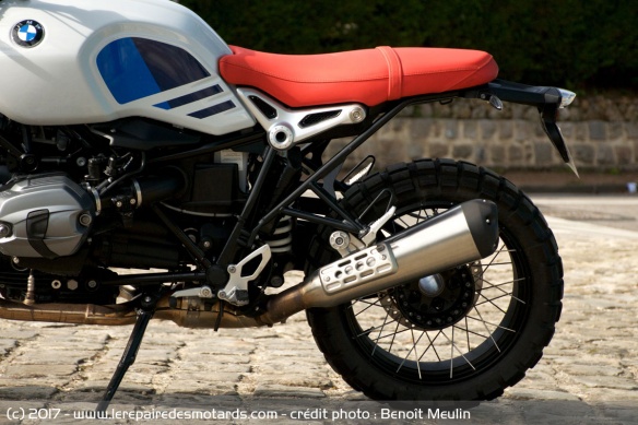 Le phare de la BMW R nineT Urban G/S