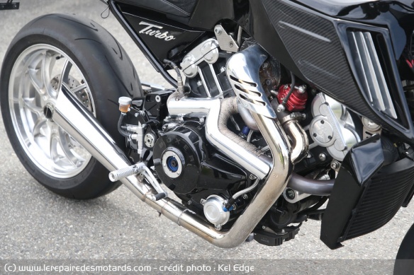 Le V-Twin de la Superbob est suralimenté